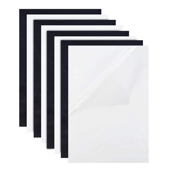A4 Matte Vinyl Transfer Film For T-shirt Garment Mixed Color 29.7x21x0.02cm 2 colors 5sheets/color 10sheets/set DIY