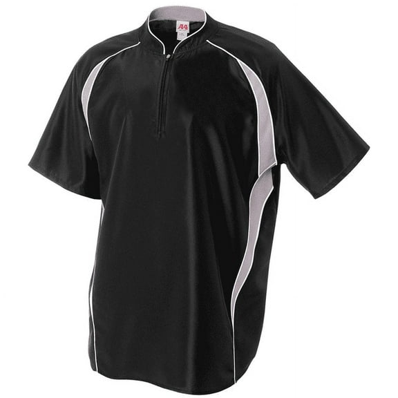A4 Men's 1/4-Zip Batting Jacket