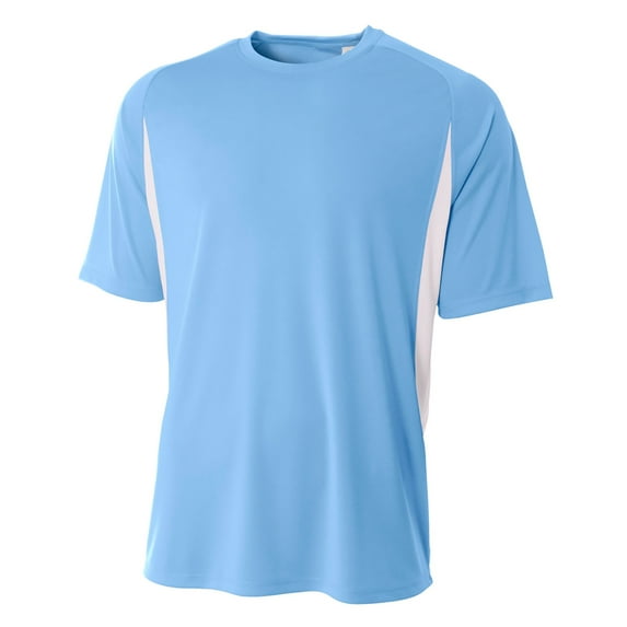 A4 Men's Cooling Performance Color Blocked T-Shirt - N3181