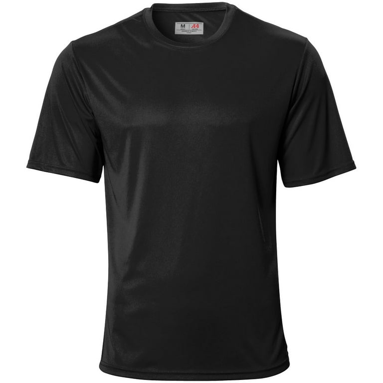 A4 Men's Cooling Performance Crew Short Sleeve T-Shirt A4 Men's Cooling Performance Crew Short Sleeve T-Shirt