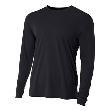 A4 Adult Long Sleeve Cooling Performance Crew N3165