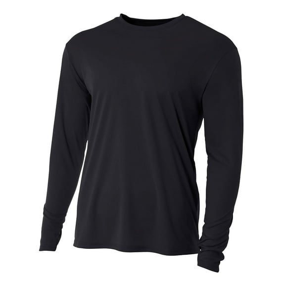 A4 Adult Long Sleeve Cooling Performance Crew N3165