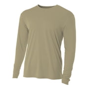 A4 Mens Cooling Performance Long Sleeve T-Shirt - N3165