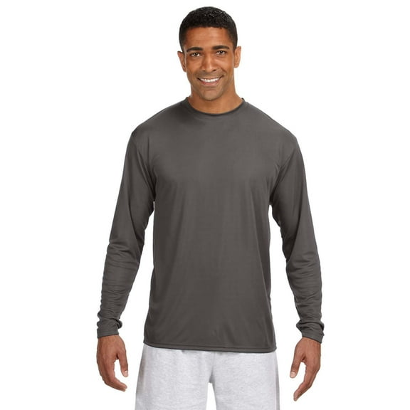 A4 Men's Cooling Performance Long Sleeve T-Shirt - N3165