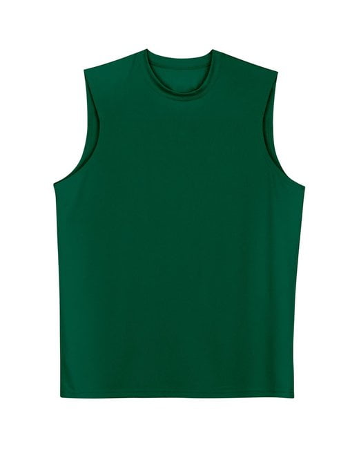 A4 Men's Cooling Performance Muscle T-Shirt, Forest Green - S - Walmart.com
