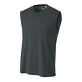 thumbnail image 1 of A4 Men's Cooling Performance Muscle T-Shirt, Graphite - XL, 1 of 3