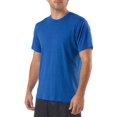 thumbnail image 1 of A4 Men's Rib Knit Side Seamed Shoulder Taping T-Shirt, 1 of 1