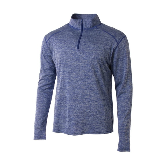 A4 A4 Inspire Quarter Zip Snag Resistant for Durability For Mens Color Lt Blue Size L