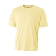 thumbnail image 1 of A4 - Youth Cooling Performance T-Shirt - NB3142 - Light Yellow - Size: XL, 1 of 5