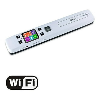 Scanner Portable À Plat Wifi Windows Mac Os Scanneur Usb Lcd Led