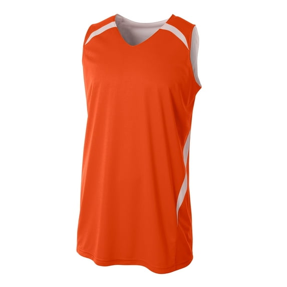 A4 N2372 Adult Performance Double/Double Reversible Basketball Jersey
