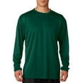 thumbnail image 1 of A4 N3165 Long Sleeve Cooling Performance Crew Shirt, FOREST GREEN, XL, Pack Of 2, Mens T-Shirts, 1 of 1