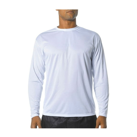 A4 N3165 Long Sleeve Cooling Performance Crew Shirt