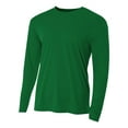 thumbnail image 1 of A4 N3165 Mens Cooling Performance Long Sleeve Crew - Kelly - 2XL, 1 of 3