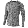 thumbnail image 1 of A4 N3305 Adult Space Dye Long Sleeve Raglan T Shirt, 1 of 2