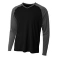 thumbnail image 1 of A4 N3374 Mens Long Sleeve Strike Raglan T Shirt, 1 of 3