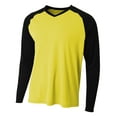 thumbnail image 1 of A4 N3374 Mens Long Sleeve Strike Raglan T Shirt, 1 of 2