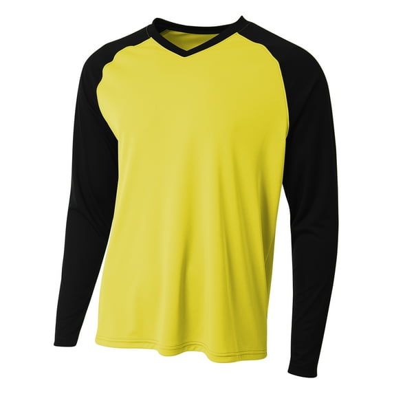 A4 N3374 Mens Long Sleeve Strike Raglan T Shirt