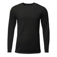 thumbnail image 1 of A4 N3425 Mens Sprint Long Sleeve Tee - Black - 3XL, 1 of 2