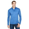thumbnail image 1 of A4 N4010 Mens Tonal Space Dye Quarter Zip, 1 of 5