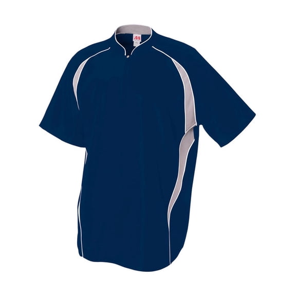 A4 N4241 Mens 1 4 Zip Batting Jacket