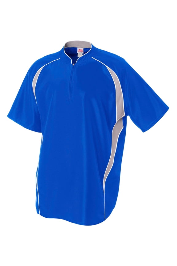 N4241 Mens 1 4 Zip Batting Jacket