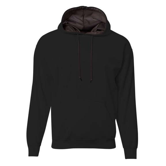 A4 N4279 Mens Sprint Fleece Hoodie - Black - L