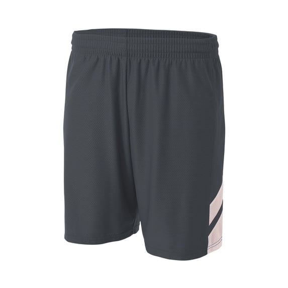 A4 N5178 Mens Fast Break Short - Graphite/White - XL