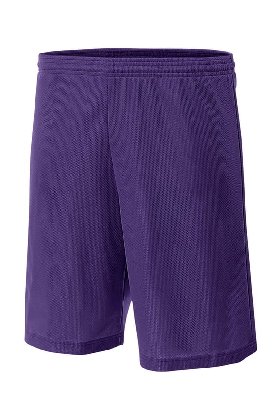 N5184 Mens 7" Inseam Lined Micro Mesh Shorts