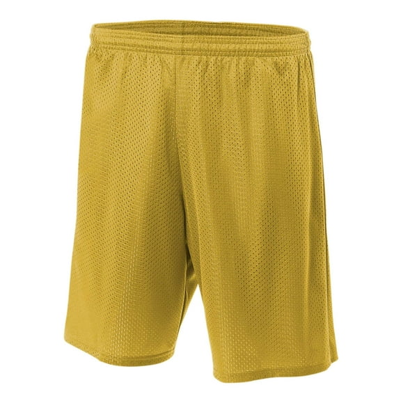 A4 N5293 Adult Seven Inch Inseam Mesh Short