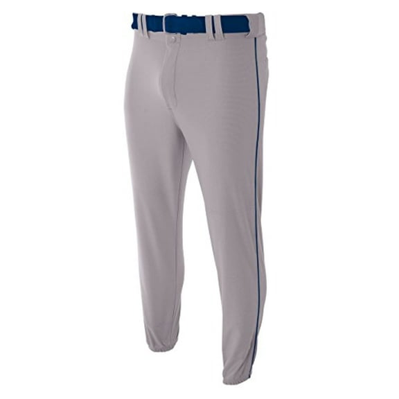 A4 N6178 Pro Style Elastic Bottom Baseball Pants