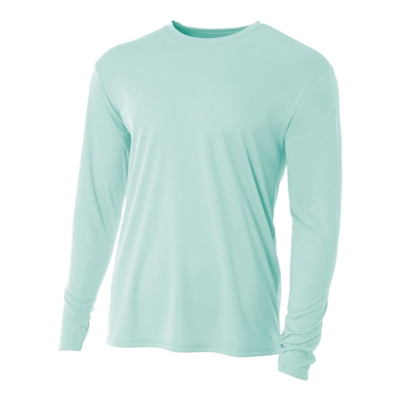 A4 NB3165 Youth Long Sleeve Cooling Performance Crew Shirt