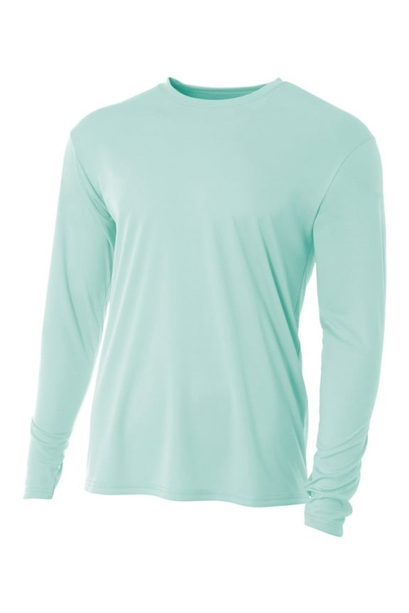 NB3165 Youth Long Sleeve Cooling Performance Crew Shirt