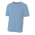 thumbnail image 1 of A4 NB3381 Youth Topflight Heather Tee Lt Blue L, 1 of 3