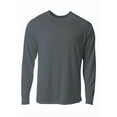 thumbnail image 1 of A4 N3396 SureColor Long Sleeve Cationic Tee For Adult Size Male, 1 of 2
