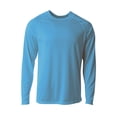 thumbnail image 1 of A4 NB3396 Youth SureColor Long Sleeve Cationic Tee - Lt Blue - L, 1 of 2