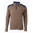 thumbnail image 1 of A4 Tourney Quarter Zip For Men in Heather/Navy | N4094, 1 of 3