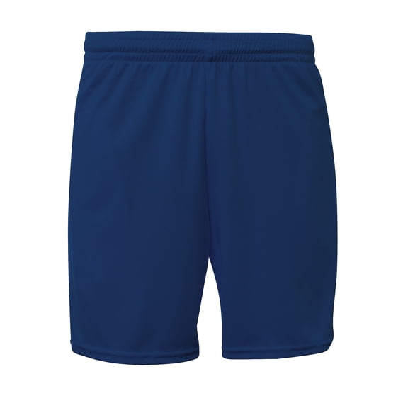 A4 NB5384 YouthFlatback Mesh Short with Pocket - Navy - S