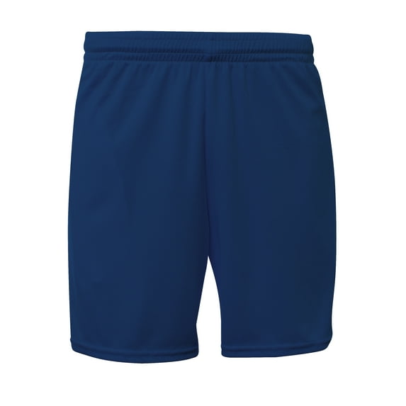 A4 NB5384 YouthFlatback Mesh Short with Pocket - Navy - S