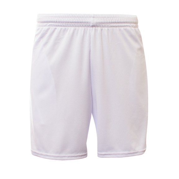 A4 NB5384 YouthFlatback Mesh Short with Pocket - White - M