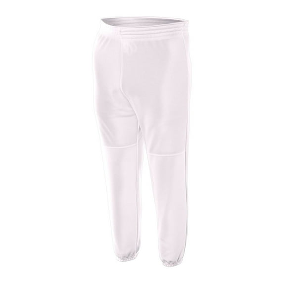 A4 NB6120 Youth Elastic Waist Doubleknit Polyester Baseball Pant