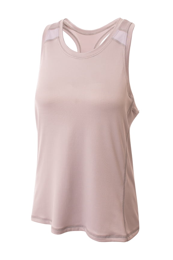 NW2014 Womens Bolt Singlet - Silver/White - XL