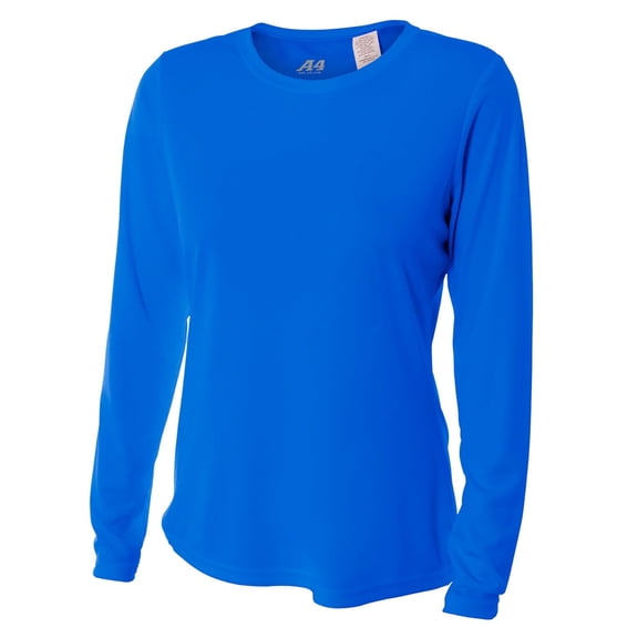 A4 NW3002 Ladies' Long Sleeve Cooling Performance Crew Shirt