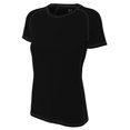 thumbnail image 1 of A4 NW3275 Womens Fitted Raglan with Flatlock Stitching - Black - S, 1 of 2