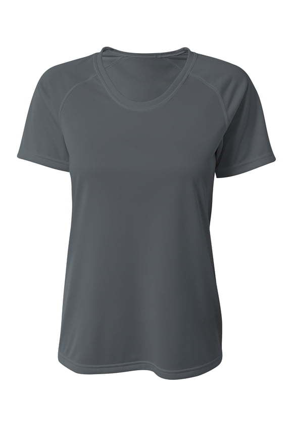 NW3393 Womens SureColor Short Sleeve Cationic Tee - Graphite - S