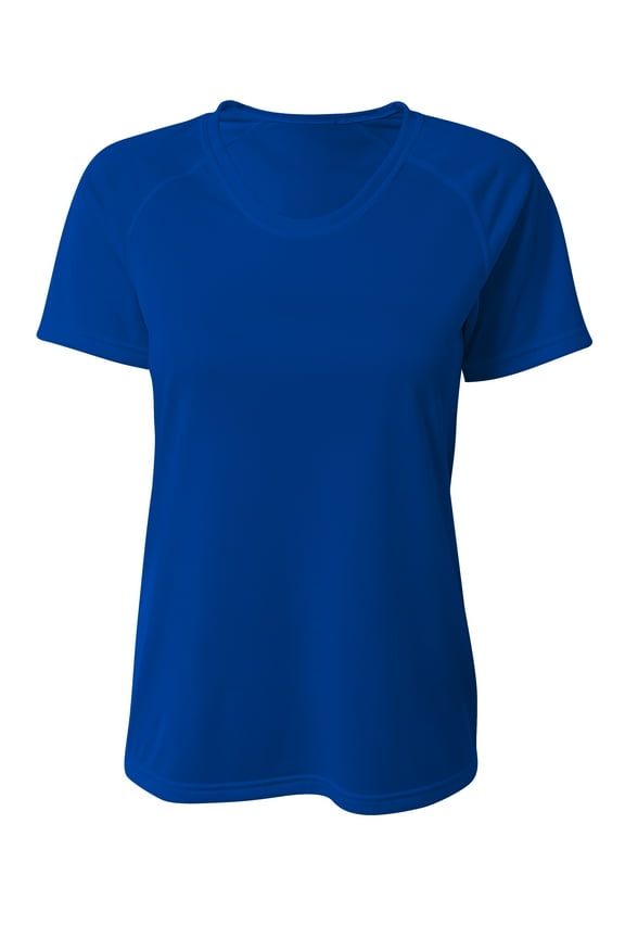 NW3393 Womens SureColor Short Sleeve Cationic Tee - Royal - M