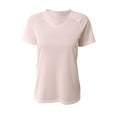 thumbnail image 1 of A4 NW3393 Womens SureColor Short Sleeve Cationic Tee - White - L, 1 of 2