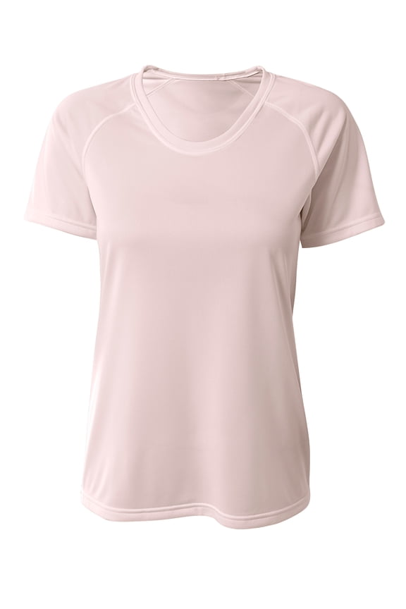 NW3393 Womens SureColor Short Sleeve Cationic Tee - White - S