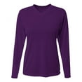 thumbnail image 1 of A4 NW3425 Womens Women's Sprint Long Sleeve Tee - Purple - L, 1 of 2