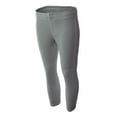 thumbnail image 1 of A4 NW6166 Womens Softball Pant - Grey, Extra Large, 1 of 2